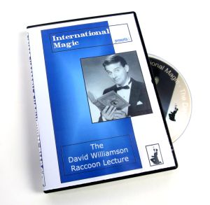 DVD Raccoon Lecture David Williamson 