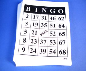 Bingo Ersatzzettel