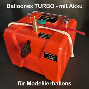 Ballonpumpe Balloonex Turbo - mit Akku