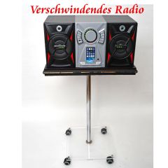 Verschwindendes Radio - Bühne